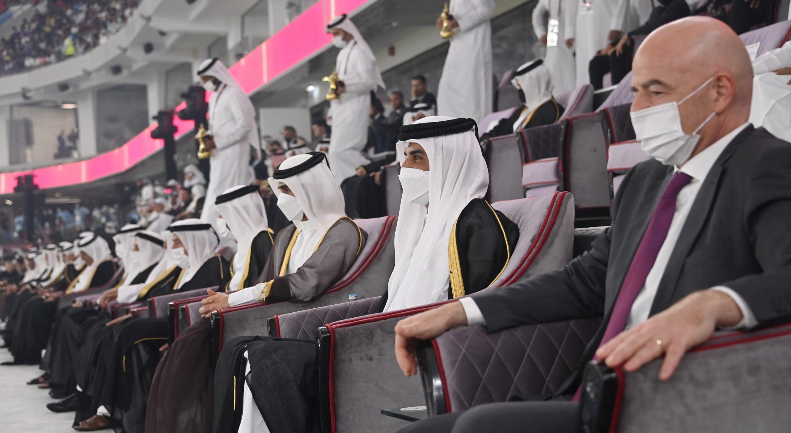 HH the Amir Attends Final of the Amir Cup