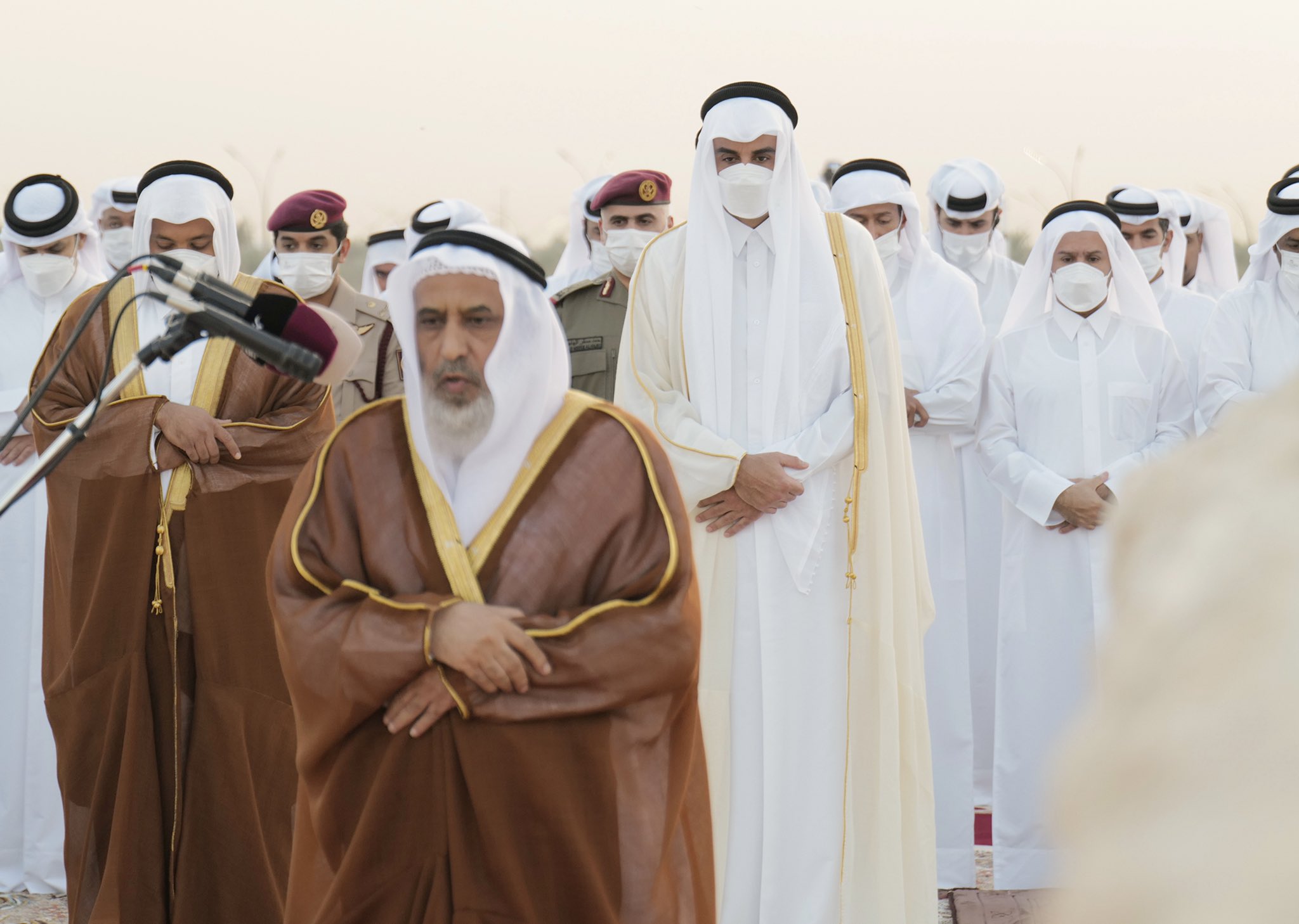 HH the Amir, HH the Father Amir Perform Istisqa Prayer