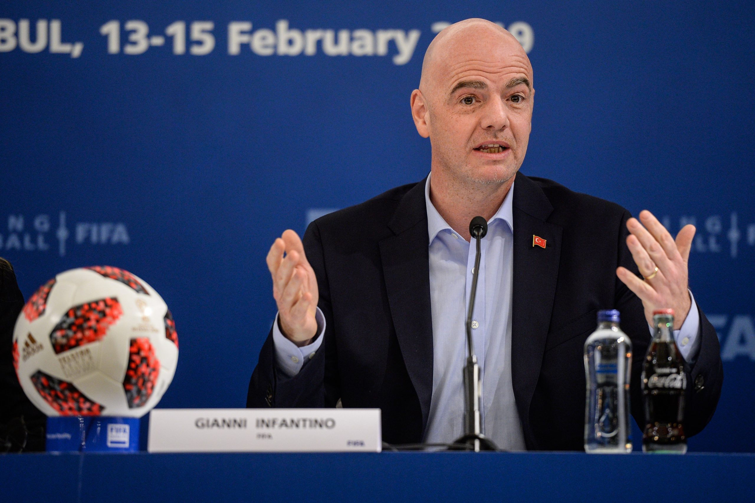 Infantino defends plan for a World Cup every two years