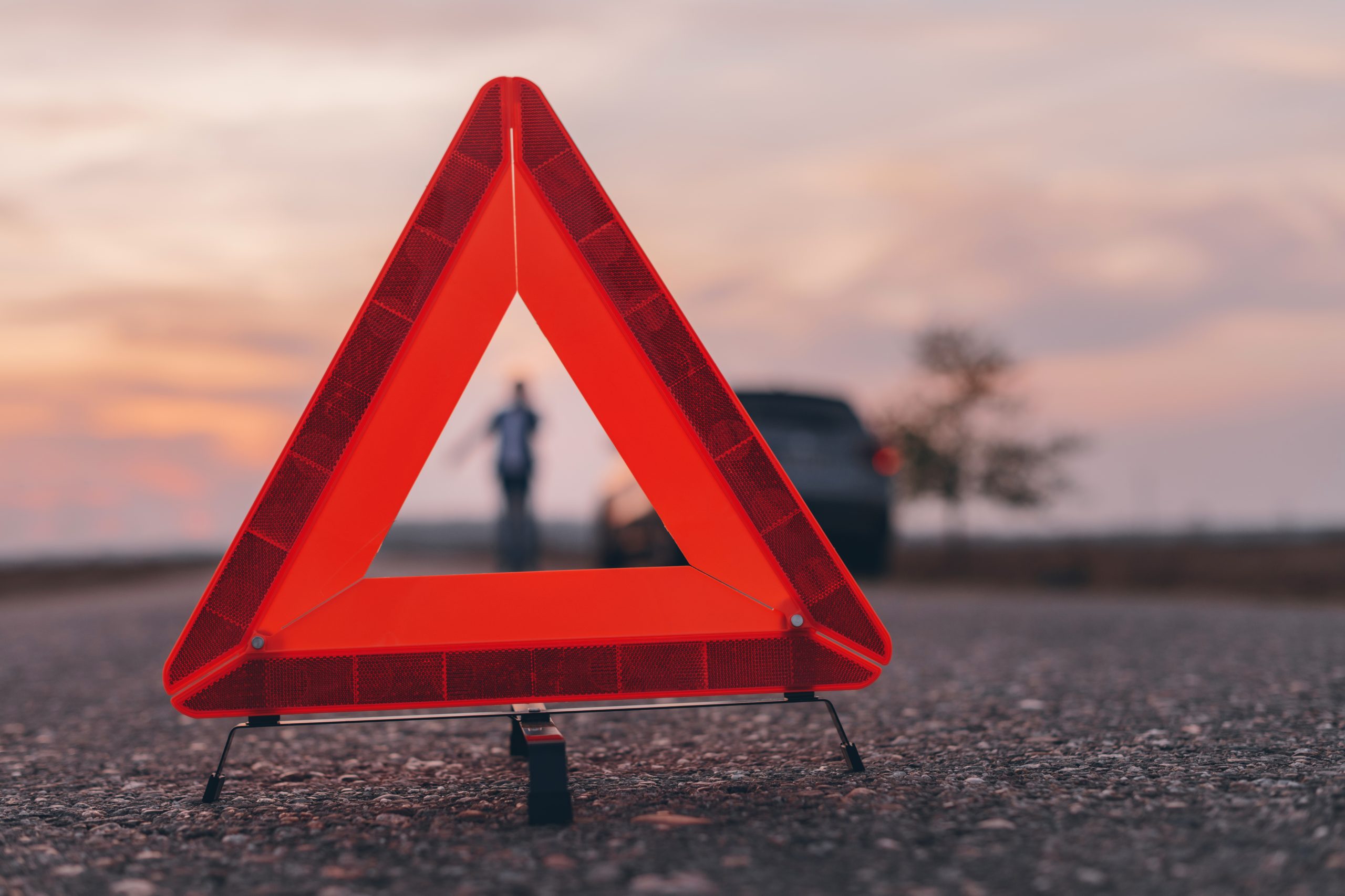 Neglecting the use of the warning triangle, a High-risk behavior