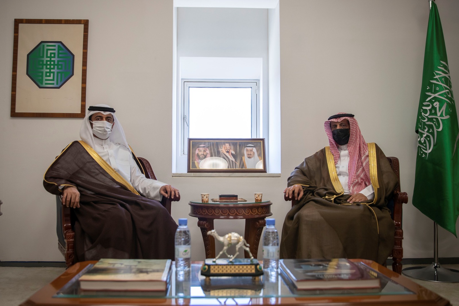 Saudi Foreign Ministry Undersecretary Meets Qatari Ambassador