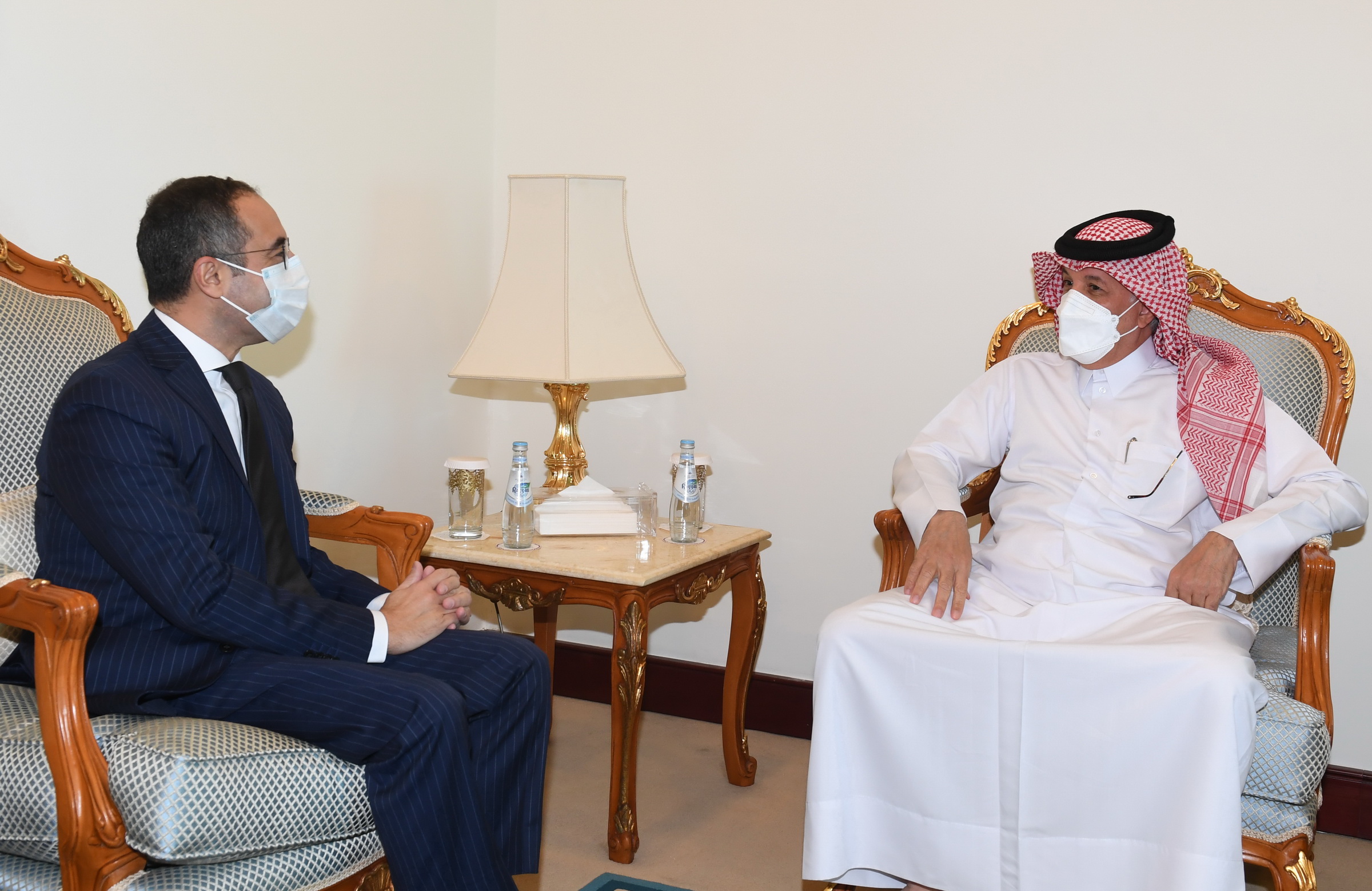 Minister of State for Foreign Affairs Meets Egyptian Ambassador