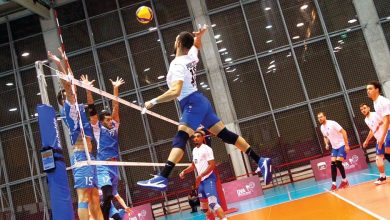 Police SC Beat Al Khor in General Volleyball League