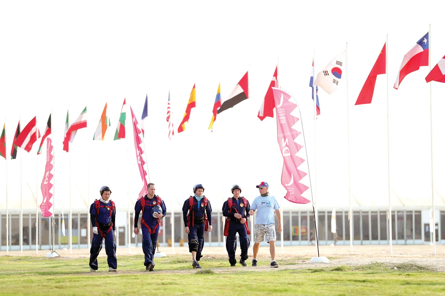 World Military Parachute Jumping Championship Begins