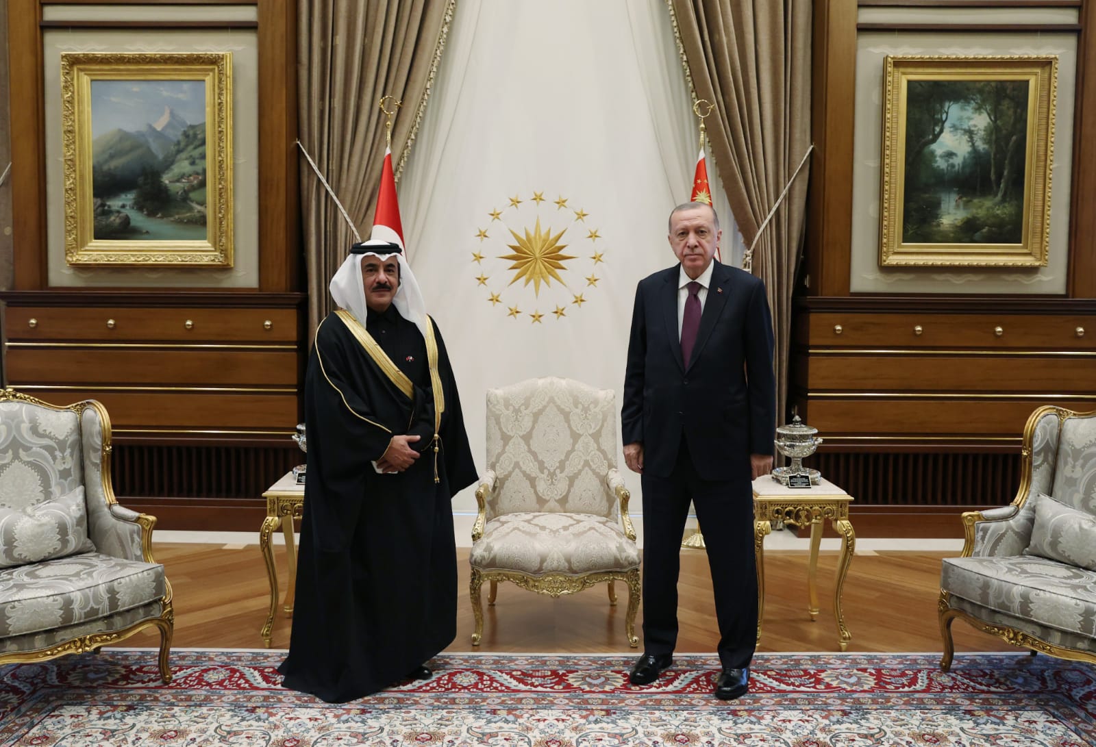 Turkish President Receives Qatari Ambassador Credentials