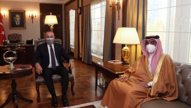 Turkish Foreign Minister Meets Qatari Ambassador