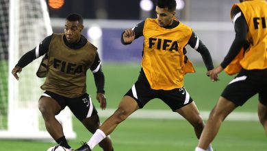 Qatar Football Team Continues Preparation to Face Bahrain