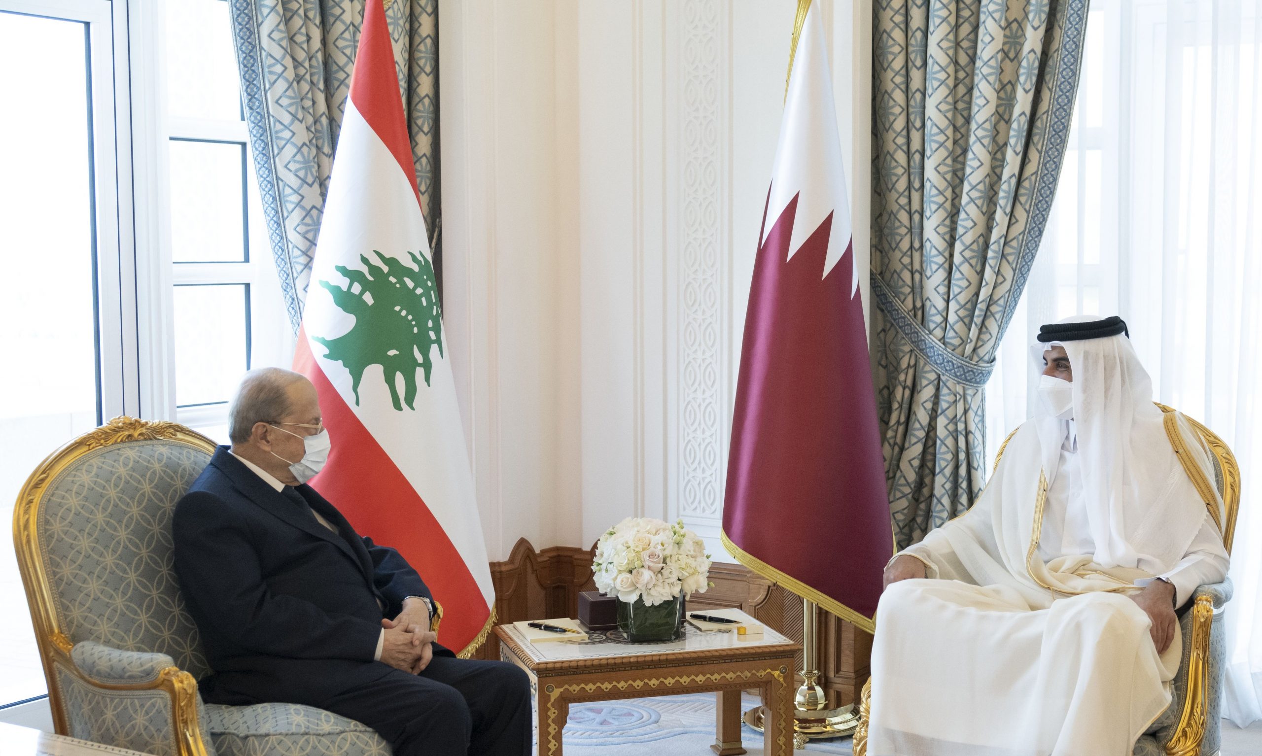 Amir Meets President of Lebanon
