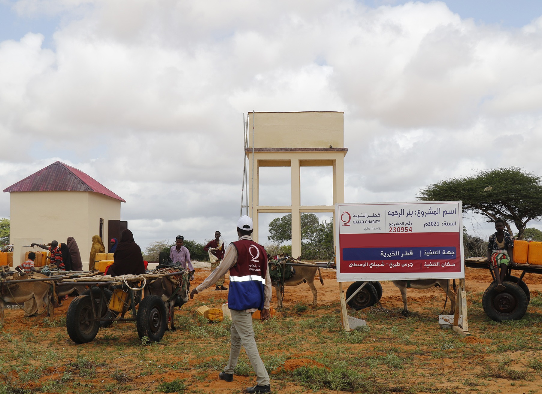 QC Digs Dozens of Water Wells in Somalia