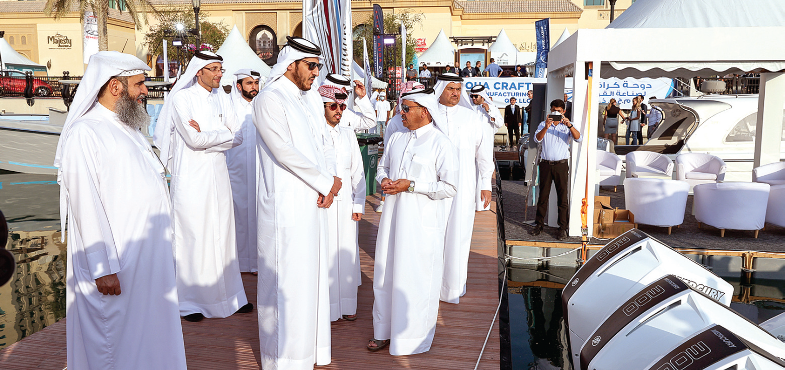 Minister of Commerce Inaugurates 8th Edition of Qatar International Boat Show