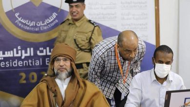 Gadhafi's son announces candidacy for president of Libya
