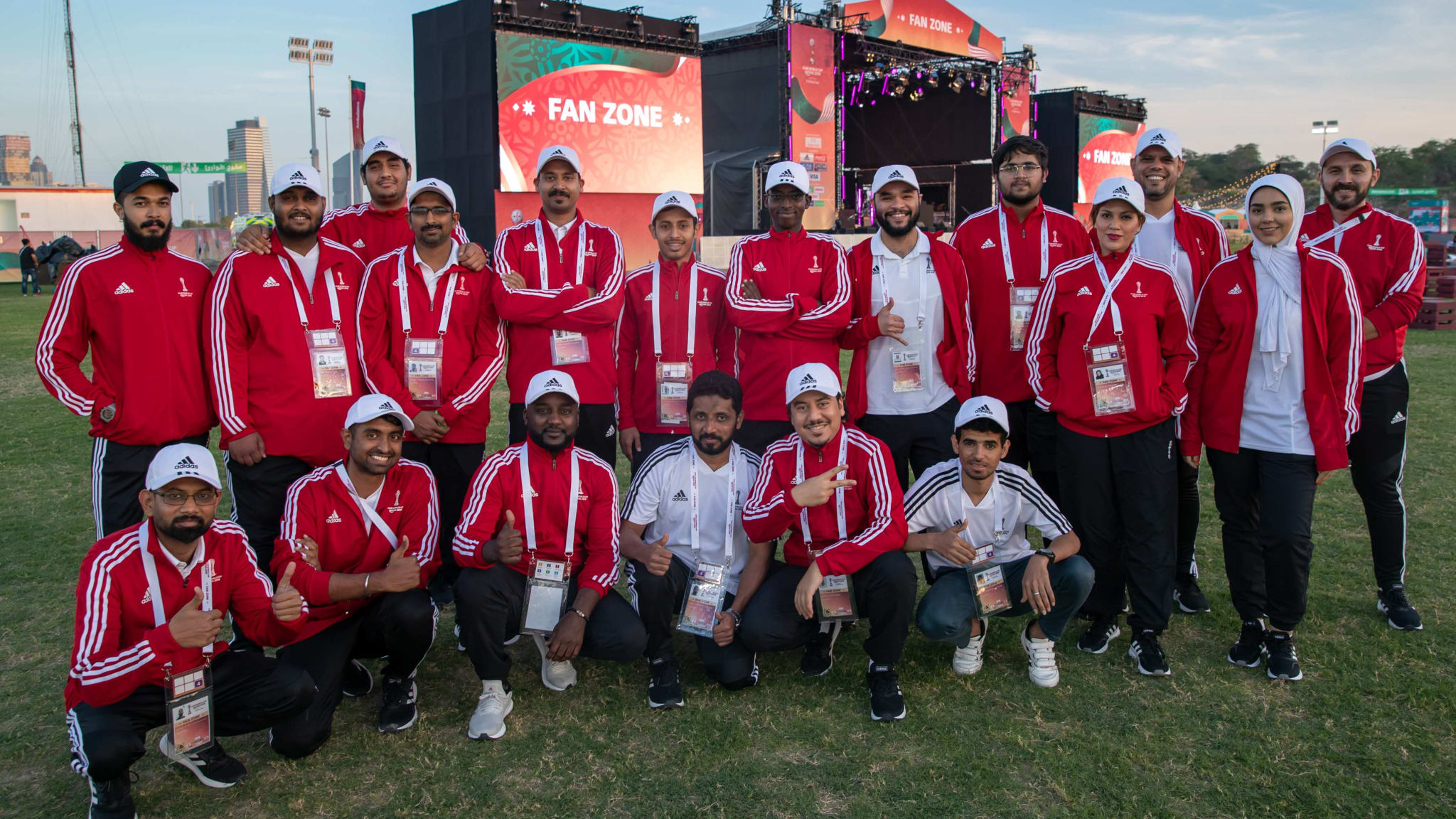 Volunteers of SC Look Forward to Arab Cup After Inauguration of Al Thumama World Cup Stadium