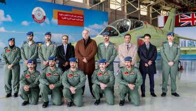 Defence Minister attends first flight of the Qatari Typhoon aircraft