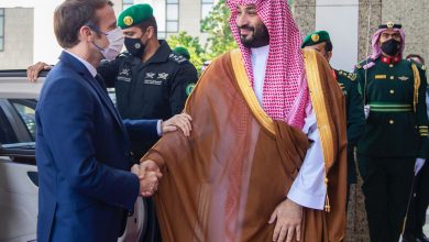 Saudi Crown Prince Meets French President