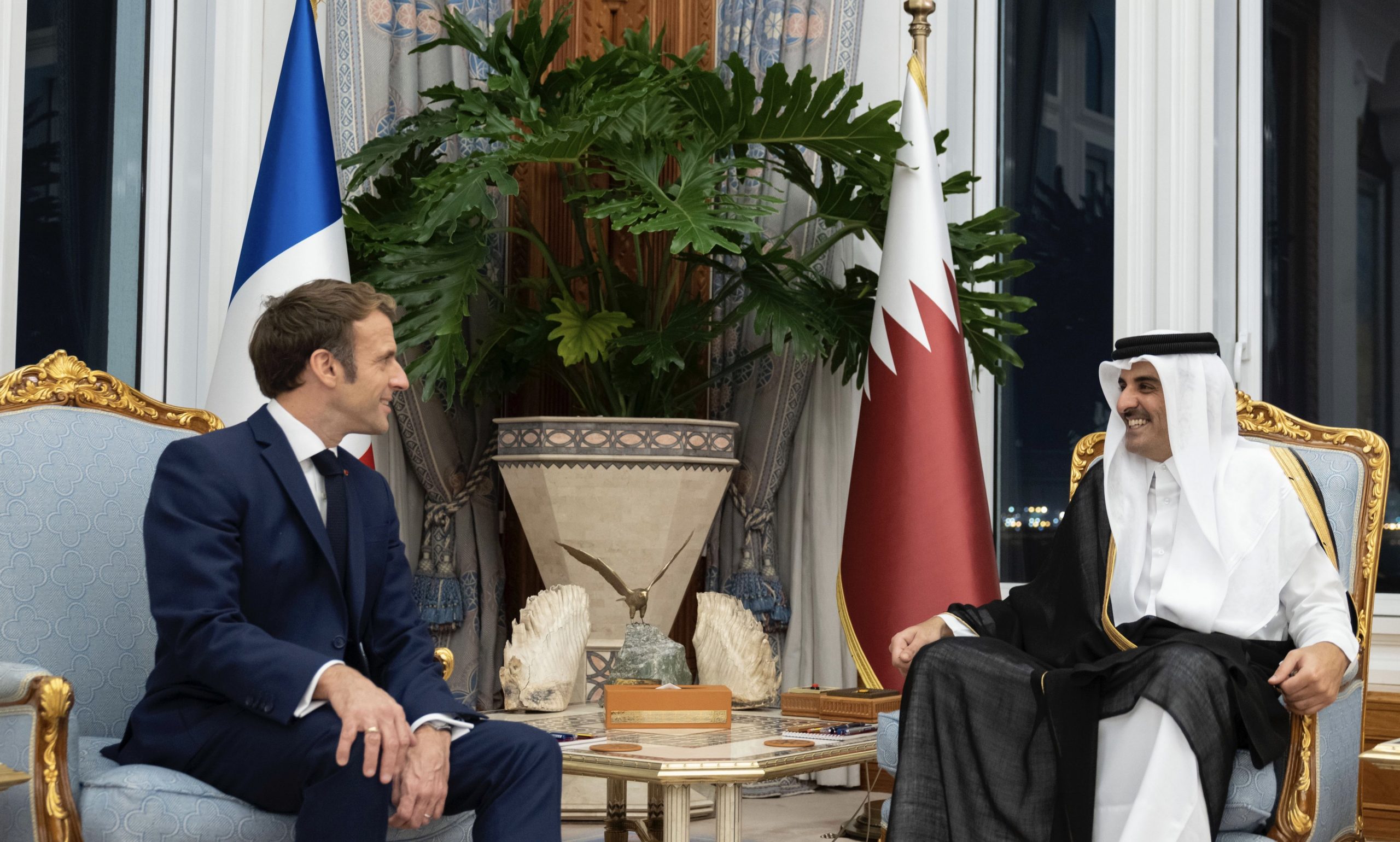 Qatar-France Joint Statement on the Occasion of French President Visit to Qatar