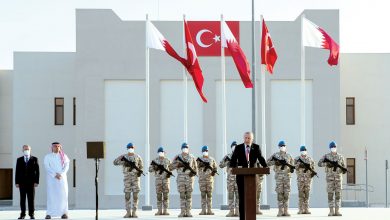 Turkish President Visits Khalid Bin Al Walid Military Camp