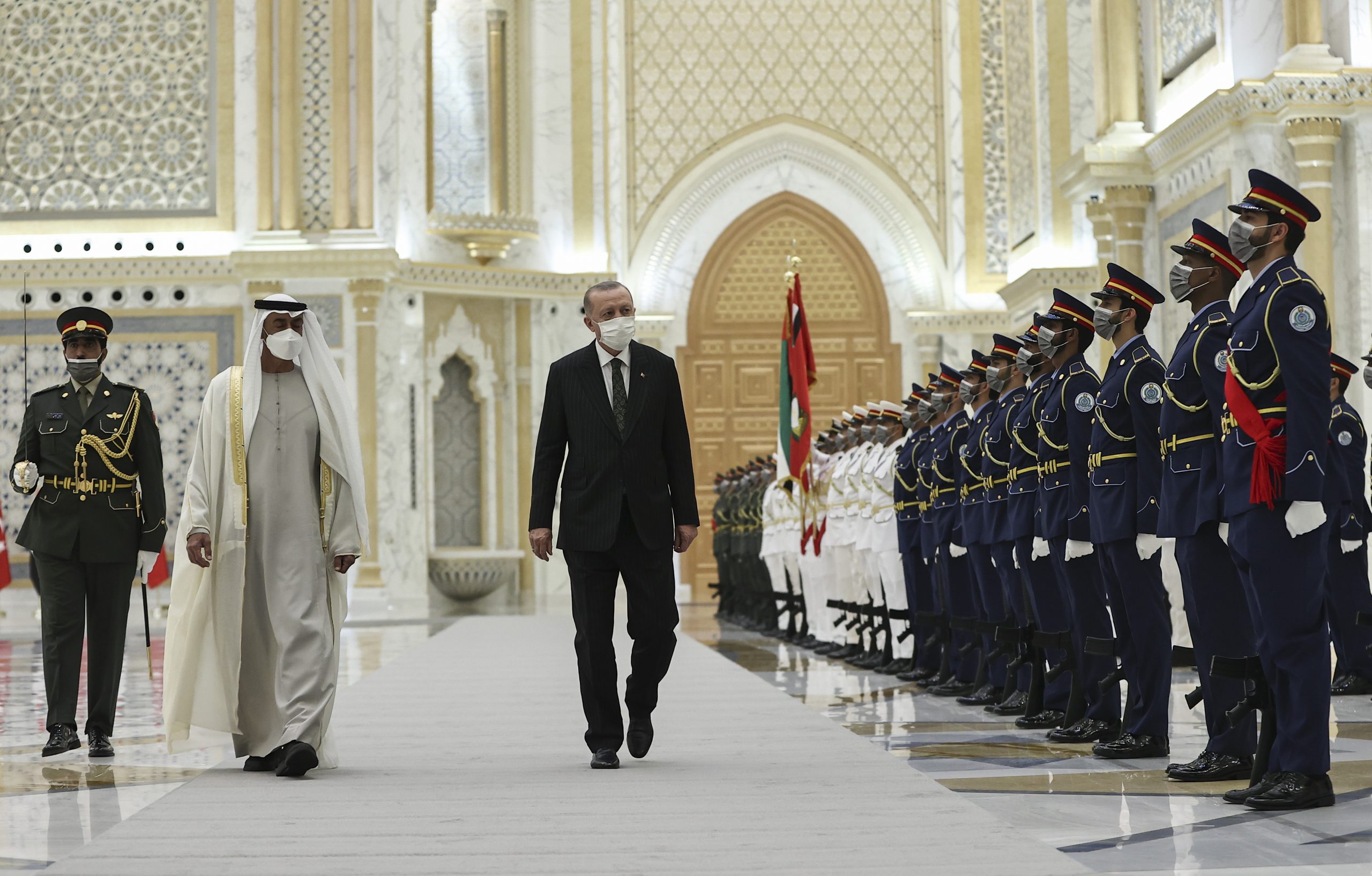 Abu Dhabi Crown Prince Meets Turkish President