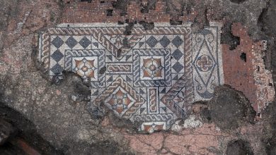 London's largest Roman mosaic discovered by archaeologists