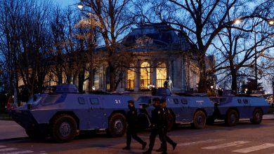 France mobilizes thousands of police with heavy-lift equipment to confront 'Freedom Convoys'