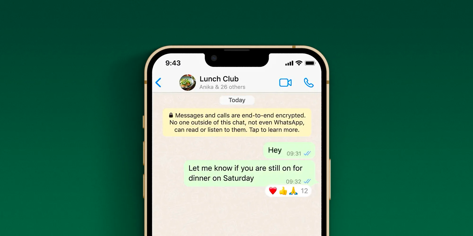 WhatsApp announces long-awaited Reactions and Community features