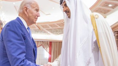 HH the Amir Meets US President