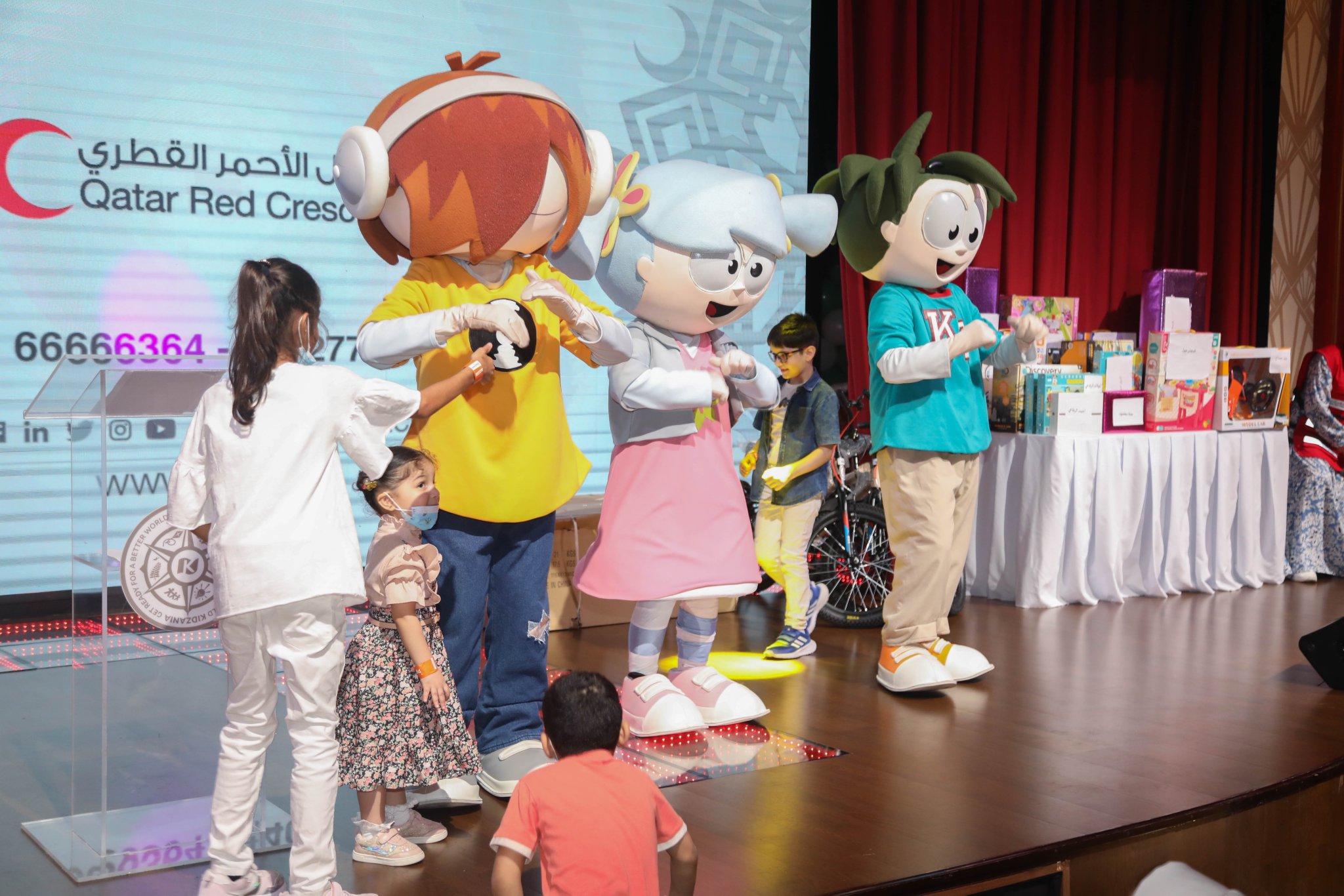 QRCS Implements "This is My Wish" Initiative to Support Sick Children