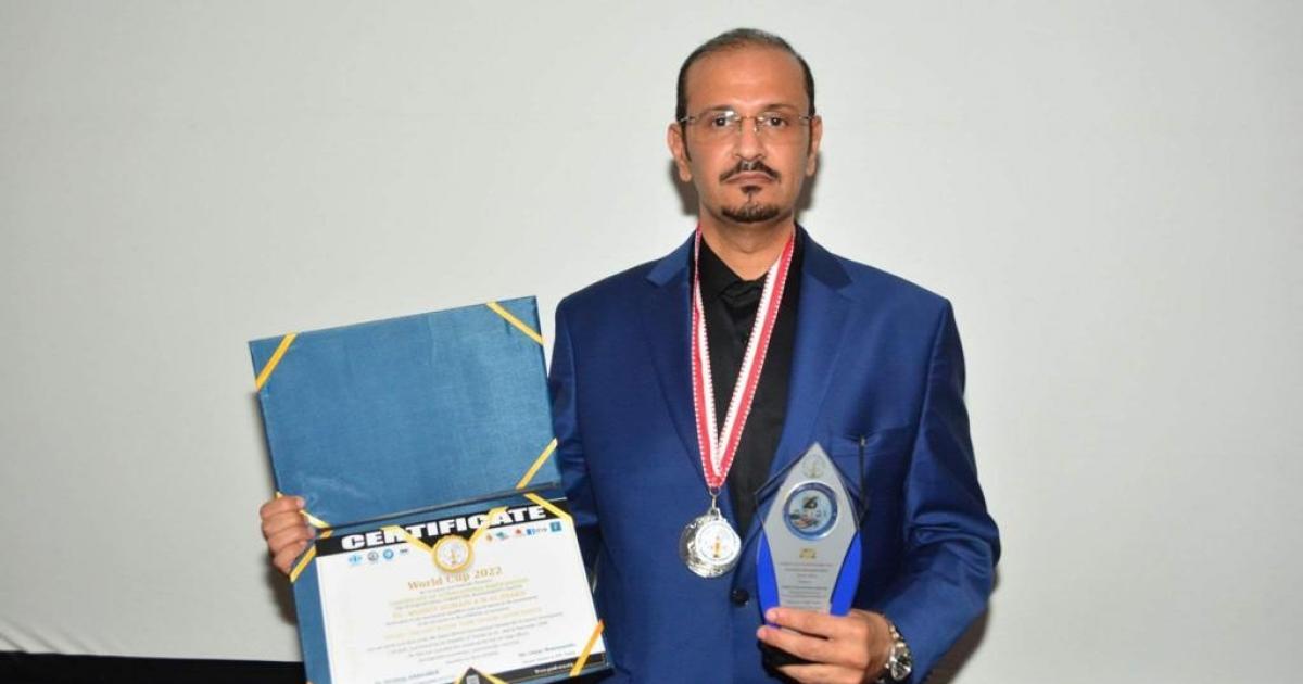 Qatari Inventor Mohsen Al Sheikh Wins Gold Medal