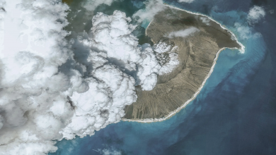 Researchers Report Oceanic Internal Waves Generated by Tonga Volcano Eruption