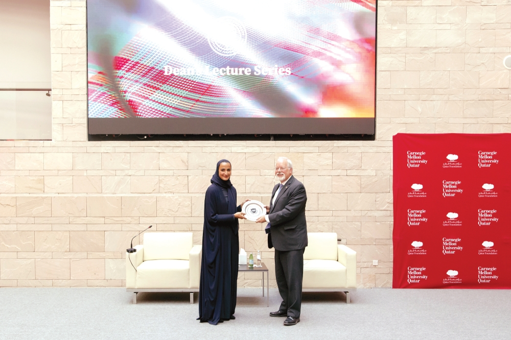 Sheikha Hind Joins 1st Panel Discussion of CMU-Q Dean's Lecture Series