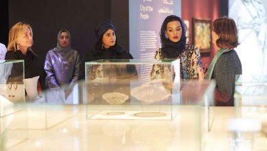 Her Highness Opens the Exhibition Bagdad: Eyes Delight