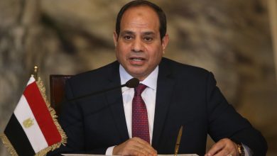 Egyptian President Meets Qatari Businessmen Association Delegation