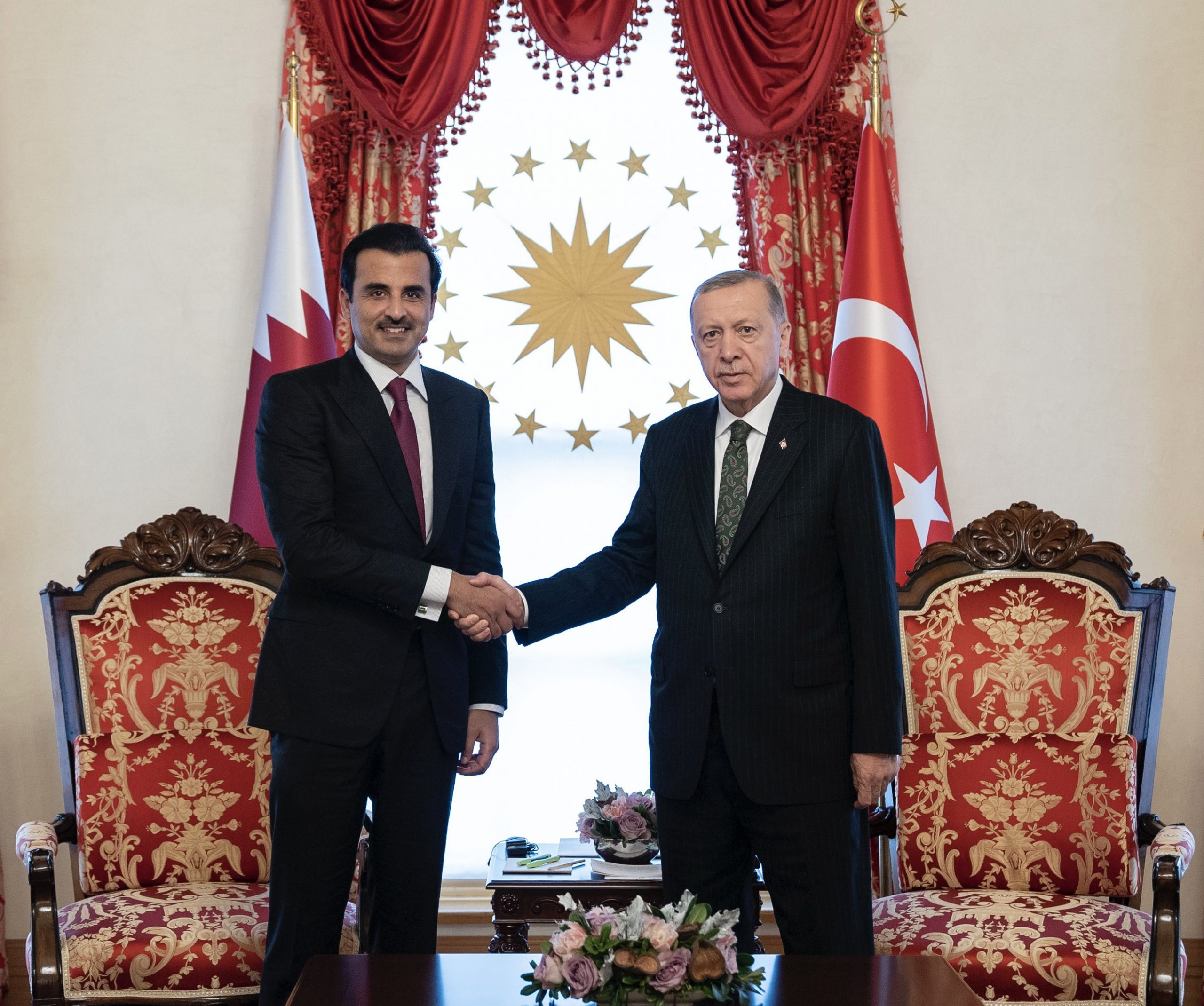 HH the Amir, President of Turkey Witness Signing of Several Agreements, MoUs