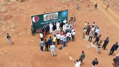 QC Lays Foundation Stone for Village in Somalia