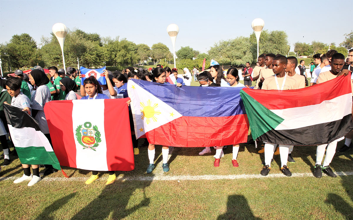 Enormous Interaction at the Start of Street Child World Cup 2022 Matches