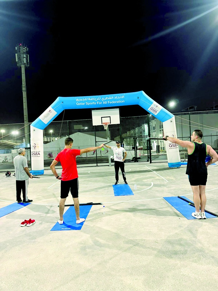 QSFA Organizes Sports Activities for World Cup Fans
