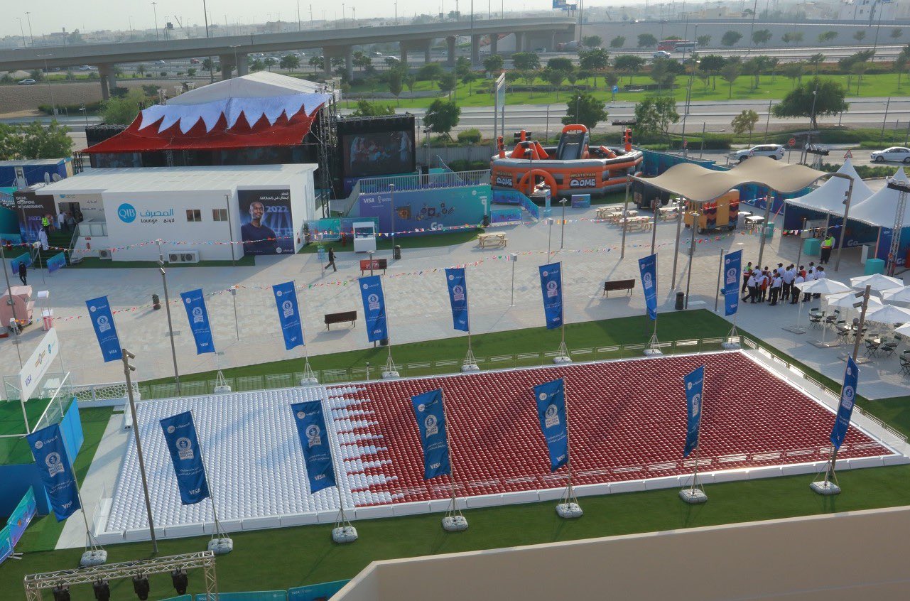 QIB break first Guinness World Records title for largest football mosaic
