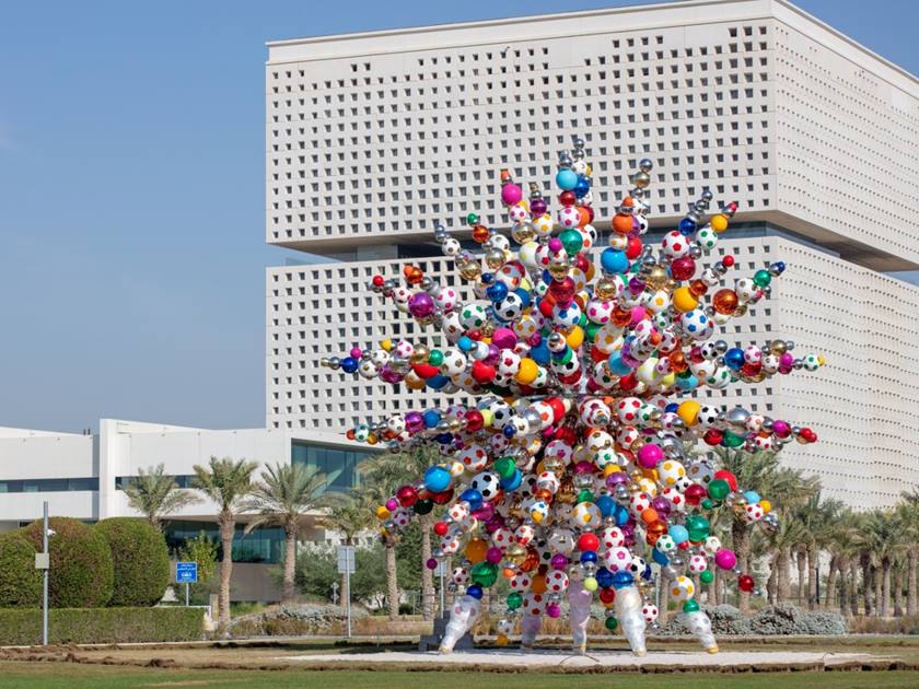 'Come Together' Art Piece Installed in Education City in Celebration of FIFA World Cup Qatar 2022