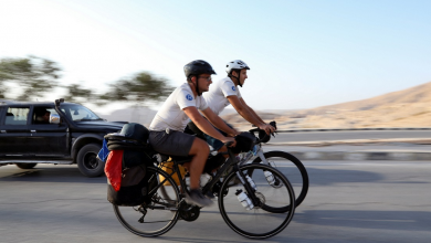 French Duo Cycle 7,000km from Paris to Doha to Support Les Blues at Qatar 2022