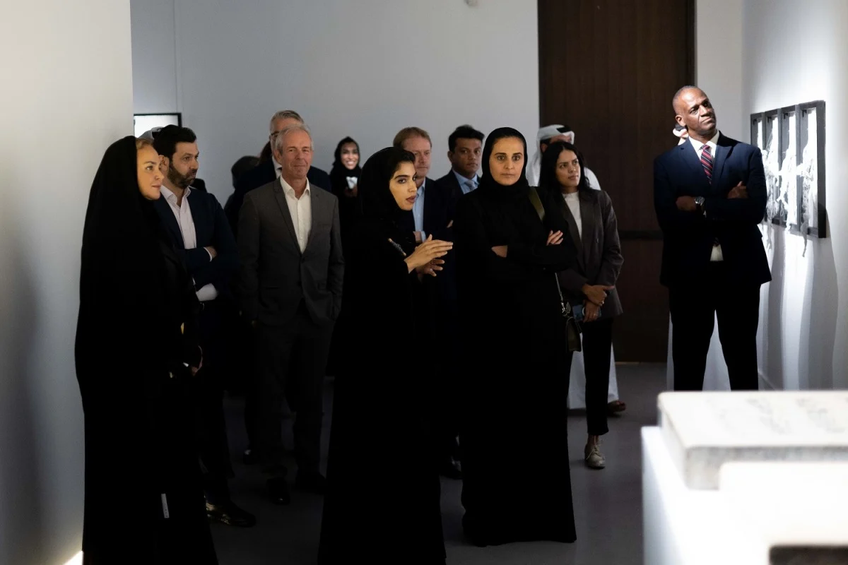 Qatar Museums Chairperson Inaugurates Elements Exhibition at M7 in Msheireb