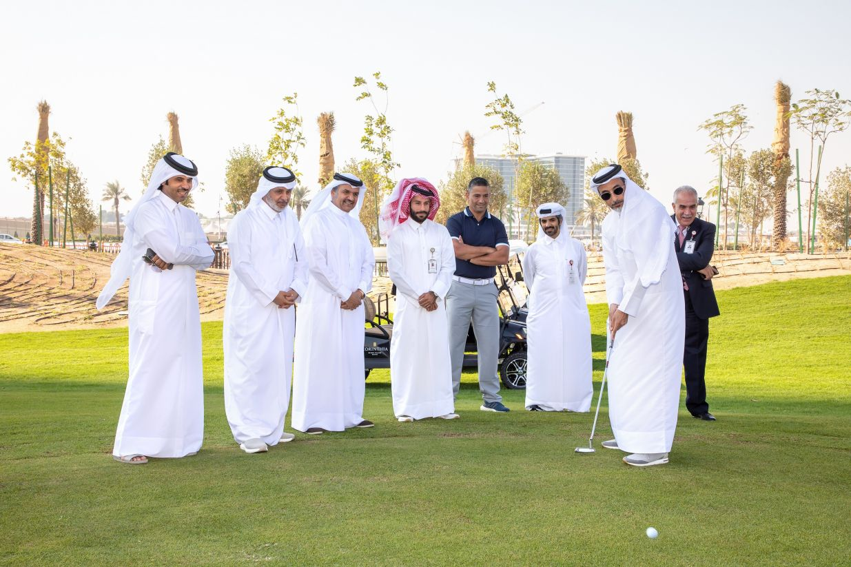 Minister of Sports and Youth Inaugurates Corinthia Golf Club on Gewan Island