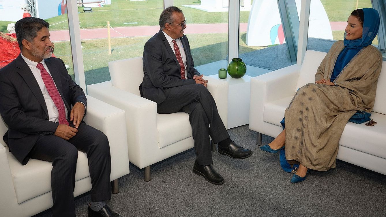 Her Highness Meets WHO Director-General