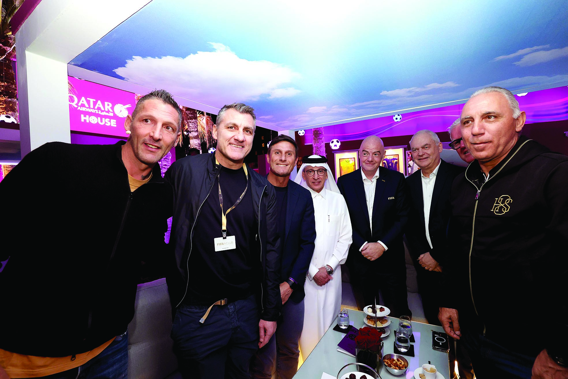Qatar Airways Brings Football Legends Together to Host Live Draw for FIFA Legends Cup