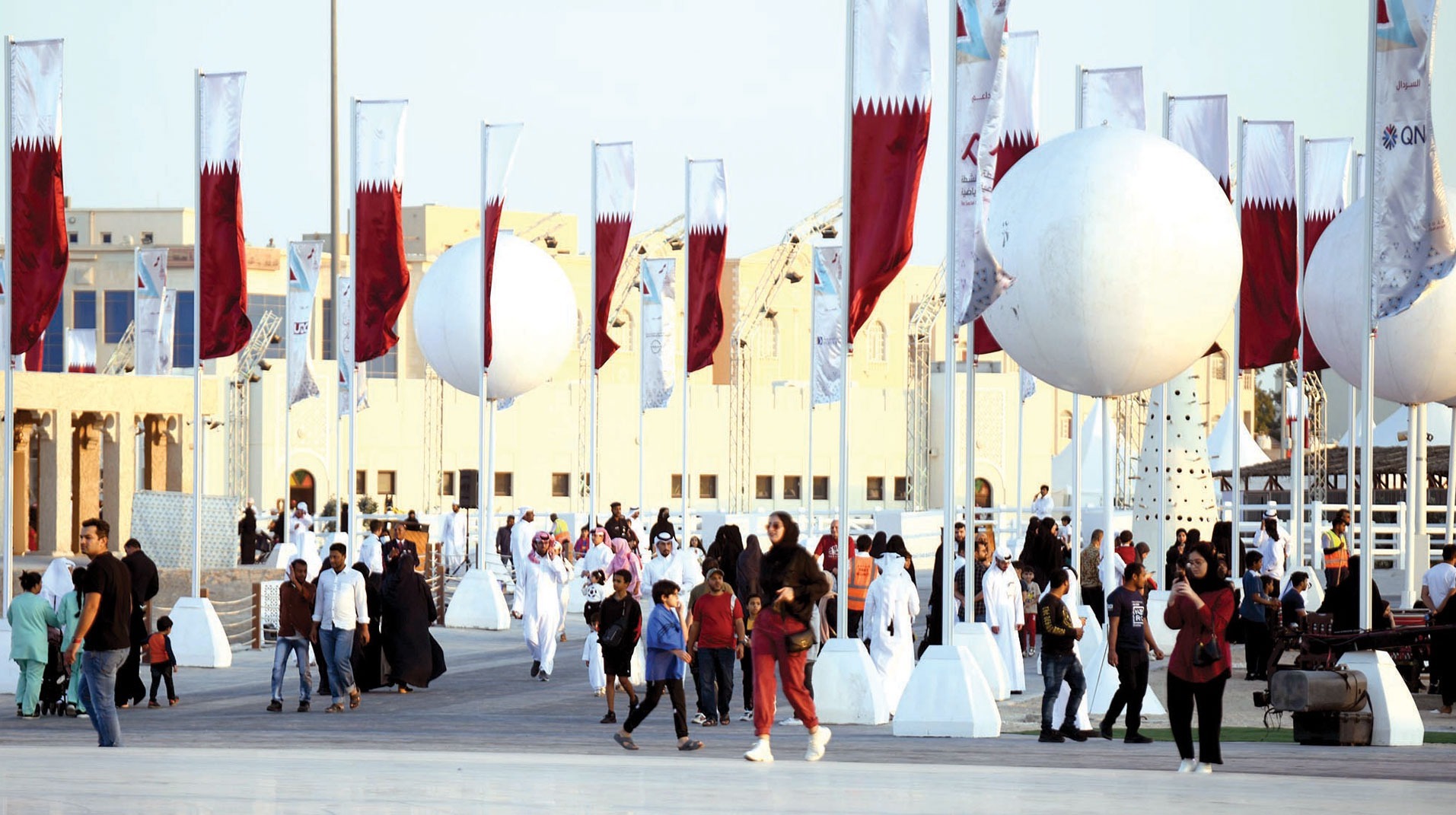 Large Public Turnout For Darb Al Saai Activities