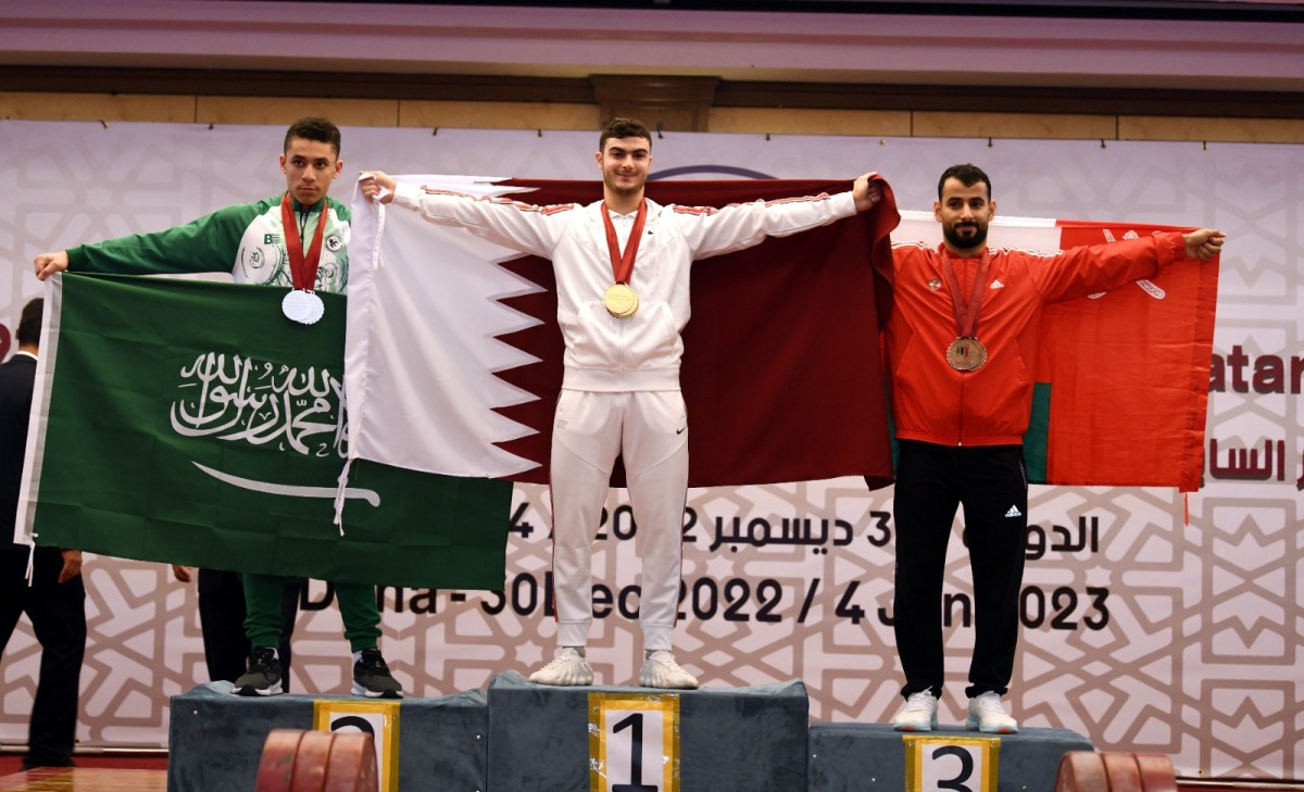 Qatar Claims 12 Medals on Second Day of West Asian Weightlifting Championship