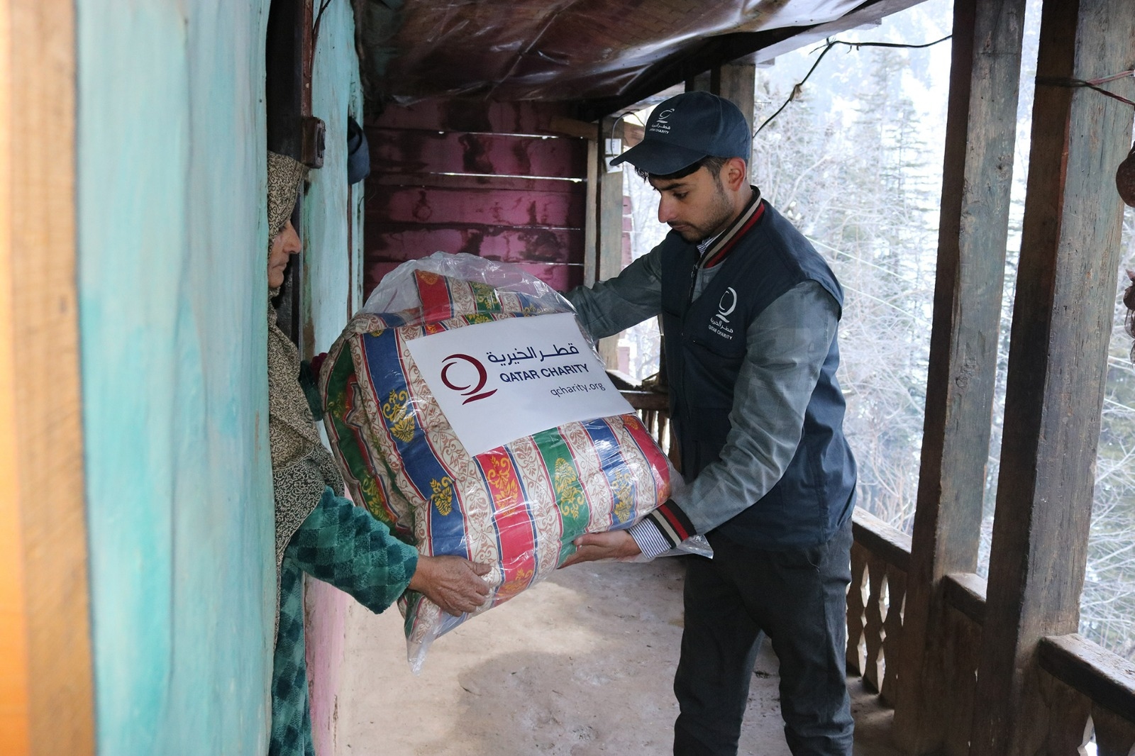 QC Distributes Winter Bags to Snow-Affected People in Pakistan