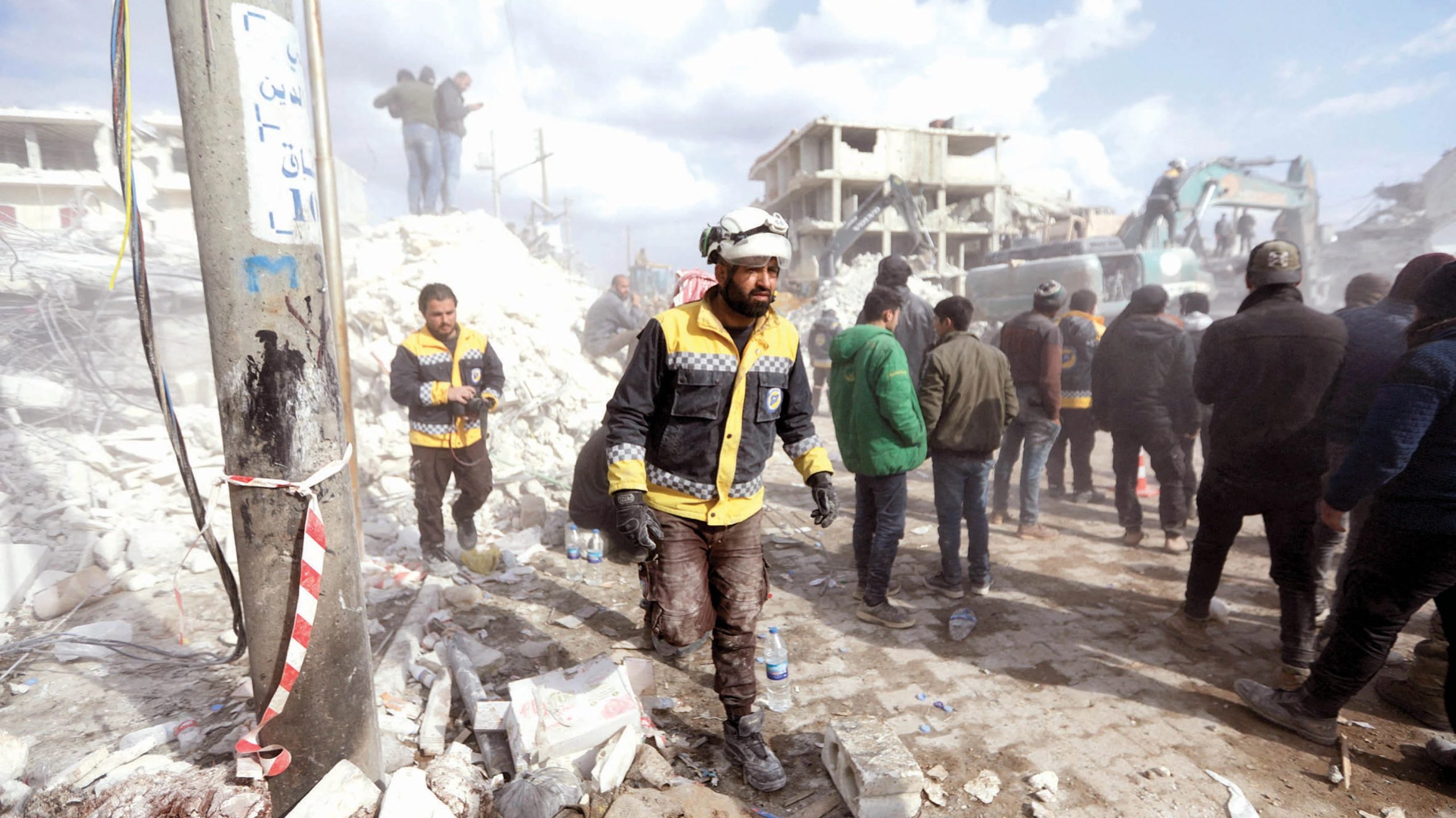 QFFD Supports White Helmets Rescue Operations in Syria