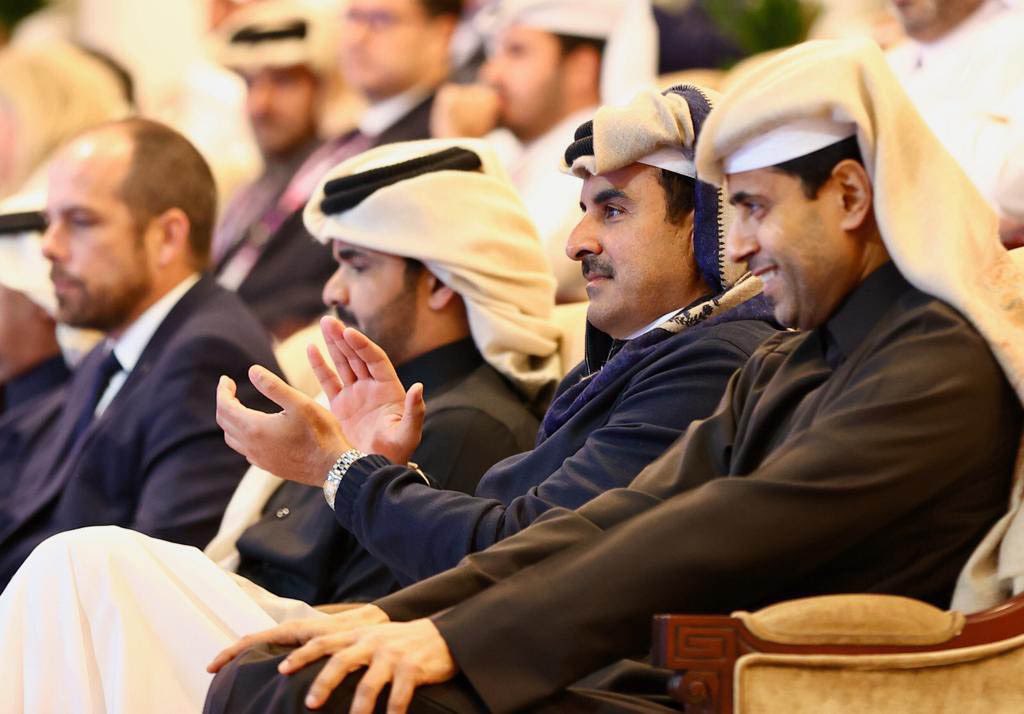 HH the Amir Attends Qatar TotalEnergies Open 2023 for Women Closing