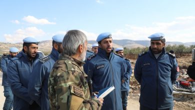 Team From Qatar International Search, Rescue Group Visits Earthquake Zones in Syria