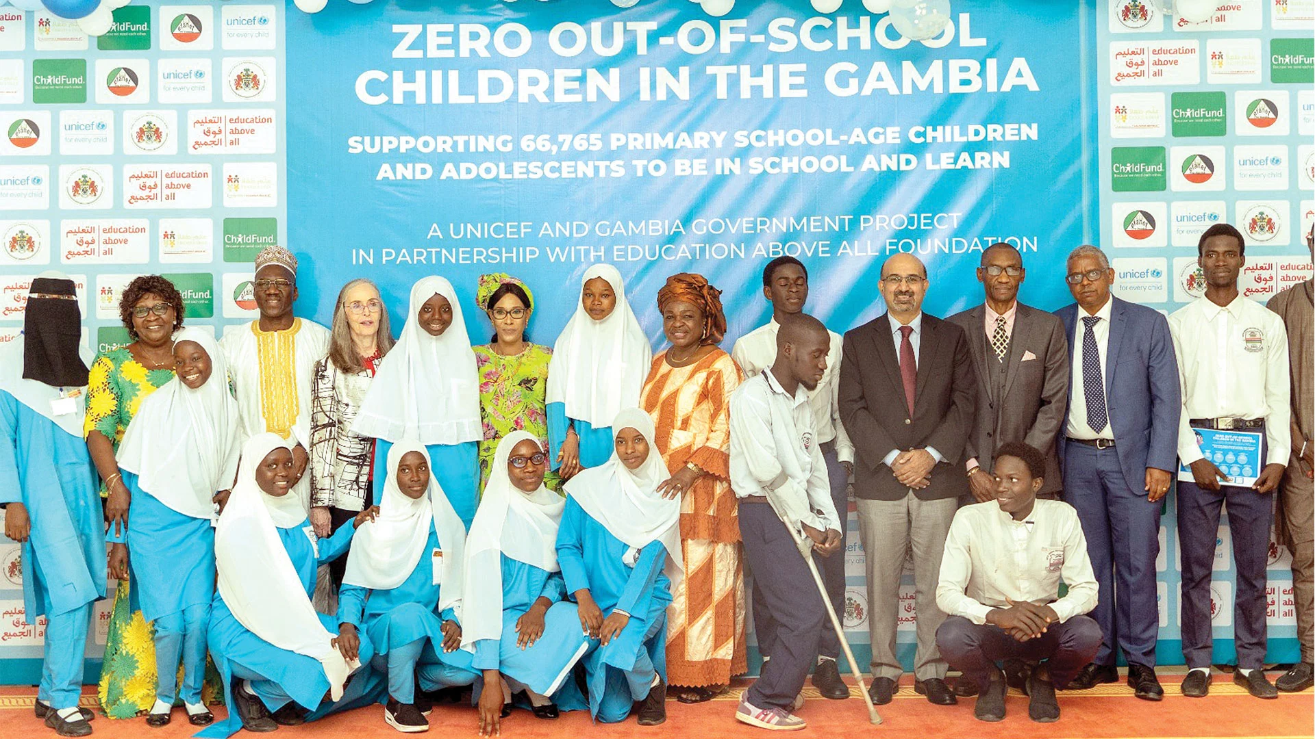 EAA Launches Project to Reach All Out of School Children in The Gambia