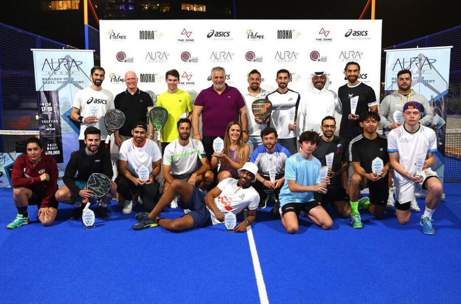 <strong>Aura Group Successfully Hosts Inaugural Ramadan Padel Tournament with a Prize Pool of 70,000 QR</strong>